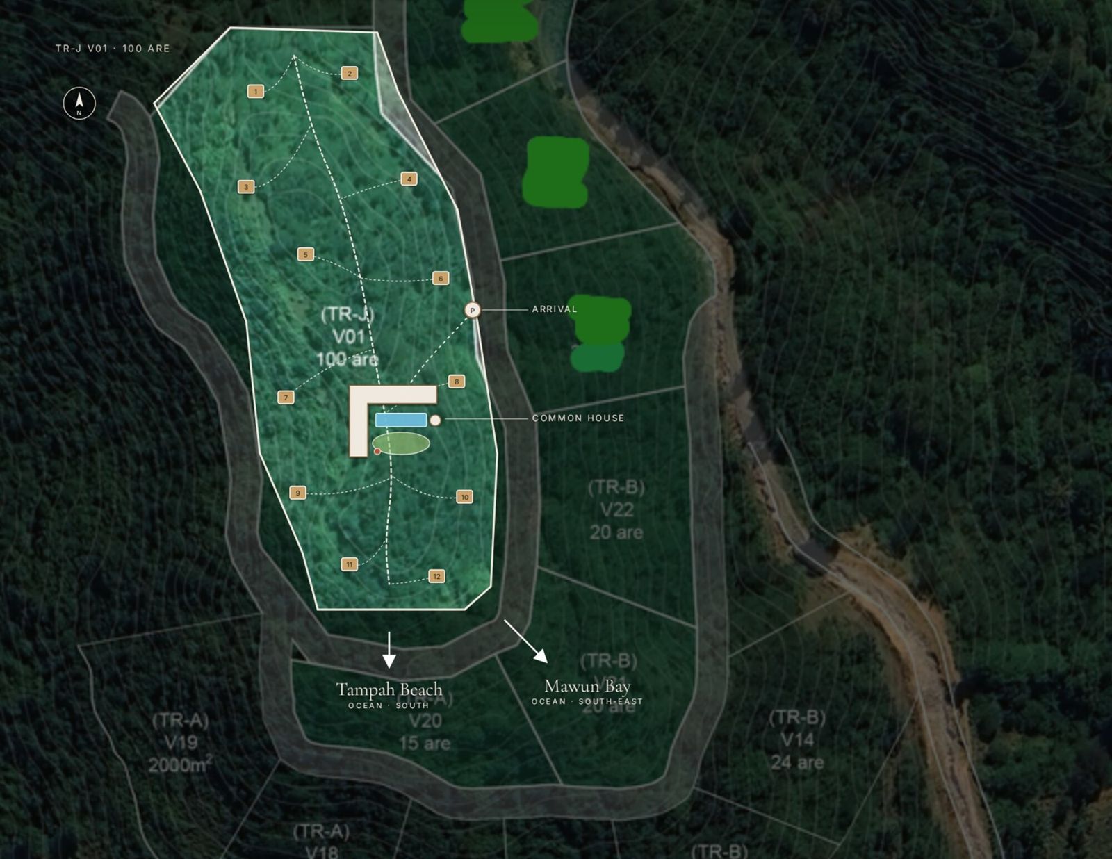 Temple Hill village plan